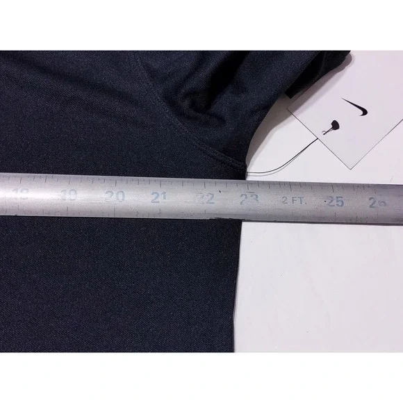 NIKE Fujitec Elevators Performance Polo Shirt Black Large L ~ New - Picture 3 of 11